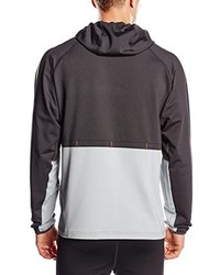 dunkelgrauer Pullover mit einem Kapuze von Puma