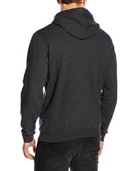 dunkelgrauer Pullover mit einem Kapuze von Quiksilver