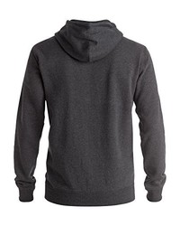 dunkelgrauer Pullover mit einem Kapuze von Quiksilver