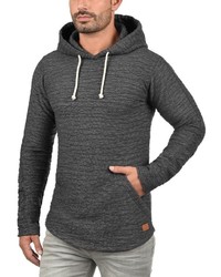 dunkelgrauer Pullover mit einem Kapuze von Redefined Rebel