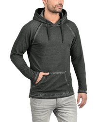 dunkelgrauer Pullover mit einem Kapuze von Redefined Rebel