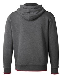 dunkelgrauer Pullover mit einem Kapuze von REITMAYER