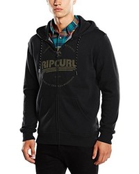 dunkelgrauer Pullover mit einem Kapuze von Rip Curl