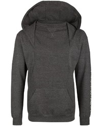 dunkelgrauer Pullover mit einem Kapuze von SOULSTAR