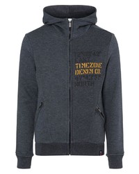 dunkelgrauer Pullover mit einem Kapuze von Timezone