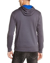 dunkelgrauer Pullover mit einem Kapuze von Umbro