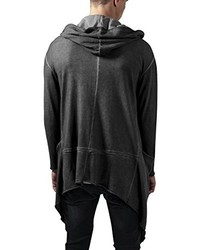 dunkelgrauer Pullover mit einem Kapuze von Urban Classics