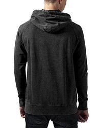 dunkelgrauer Pullover mit einem Kapuze von Urban Classics