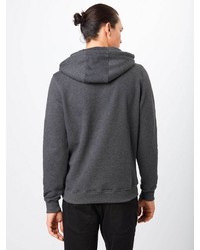 dunkelgrauer Pullover mit einem Kapuze von Urban Classics