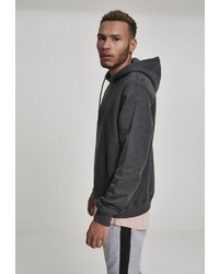 dunkelgrauer Pullover mit einem Kapuze von Urban Classics