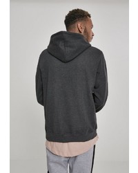 dunkelgrauer Pullover mit einem Kapuze von Urban Classics