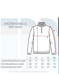 dunkelgrauer Pullover mit einem Reißverschluss am Kragen mit Norwegermuster von Solid