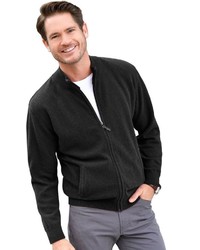 dunkelgrauer Pullover mit einem Reißverschluß von CATAMARAN