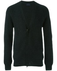 dunkelgrauer Pullover mit einem Reißverschluß von Lanvin