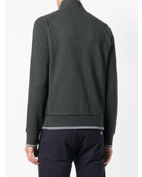 dunkelgrauer Pullover mit einem Reißverschluß von MICHAEL Michael Kors