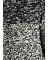 dunkelgrauer Pullover mit einem Rundhalsausschnitt von BLEND