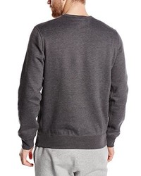 dunkelgrauer Pullover mit einem Rundhalsausschnitt von Champion