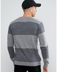 dunkelgrauer Pullover mit einem Rundhalsausschnitt von RVCA