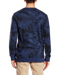 dunkelgrauer Pullover mit einem Rundhalsausschnitt von Quiksilver