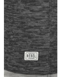 dunkelgrauer Pullover mit einem Rundhalsausschnitt von Redefined Rebel