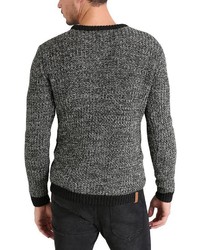 dunkelgrauer Pullover mit einem Rundhalsausschnitt von Redefined Rebel