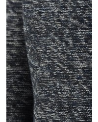 dunkelgrauer Pullover mit einem Rundhalsausschnitt von Solid