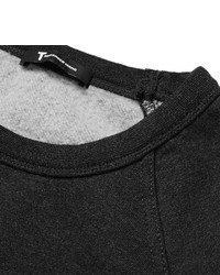 dunkelgrauer Pullover mit einem Rundhalsausschnitt von Alexander Wang