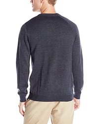 dunkelgrauer Pullover mit einem Rundhalsausschnitt von Volcom