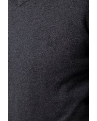 dunkelgrauer Pullover mit einem V-Ausschnitt von JP1880