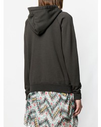 dunkelgrauer Pullover mit einer Kapuze von Isabel Marant Etoile