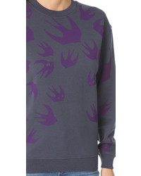 dunkelgrauer Pullover von MCQ