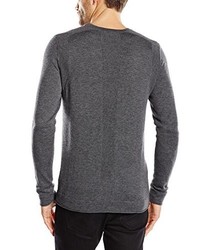 dunkelgrauer Pullover von Calvin Klein