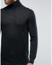dunkelgrauer Pullover von Hugo Boss