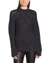 dunkelgrauer Pullover von Ichi