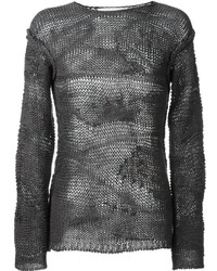 dunkelgrauer Pullover von Isabel Benenato