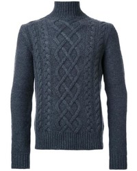 dunkelgrauer Pullover von Kent & Curwen