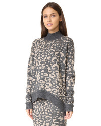 dunkelgrauer Pullover von By Malene Birger