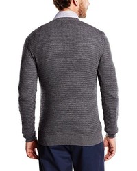 dunkelgrauer Pullover von Pedro del Hierro