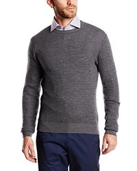 dunkelgrauer Pullover von Pedro del Hierro