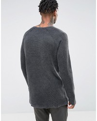 dunkelgrauer Pullover von Asos