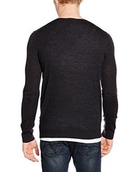 dunkelgrauer Pullover von Strellson Premium