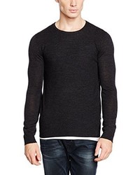 dunkelgrauer Pullover von Strellson Premium