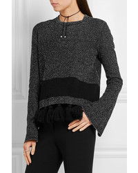 dunkelgrauer Pullover von Proenza Schouler