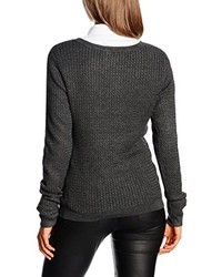 dunkelgrauer Pullover von Vero Moda