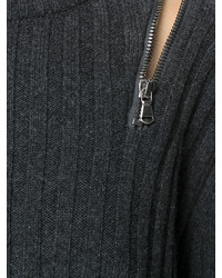 dunkelgrauer Pullover von Moschino