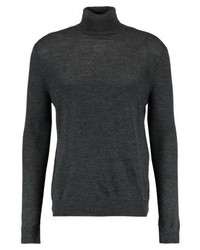 dunkelgrauer Rollkragenpullover von KIOMI