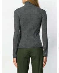 dunkelgrauer Rollkragenpullover von Chloé