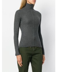 dunkelgrauer Rollkragenpullover von Chloé