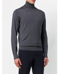 dunkelgrauer Rollkragenpullover von Ermenegildo Zegna