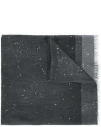 dunkelgrauer Schal von Faliero Sarti